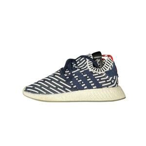 Mens Adidas NMD_R2 Primeknit 'Collegiate Navy' Sneakers Shoes Size 7.5